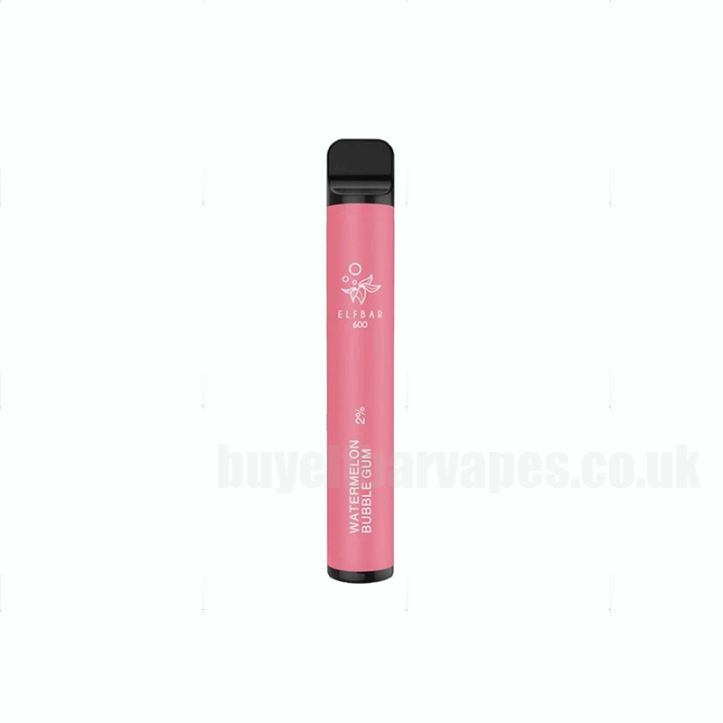 ELF BAR 600 Disposable 600 Puffs Watermelon Bubble Gum - Elf Bar Vape ...